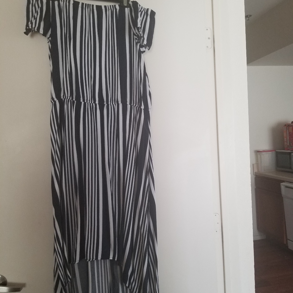 2x high low dress